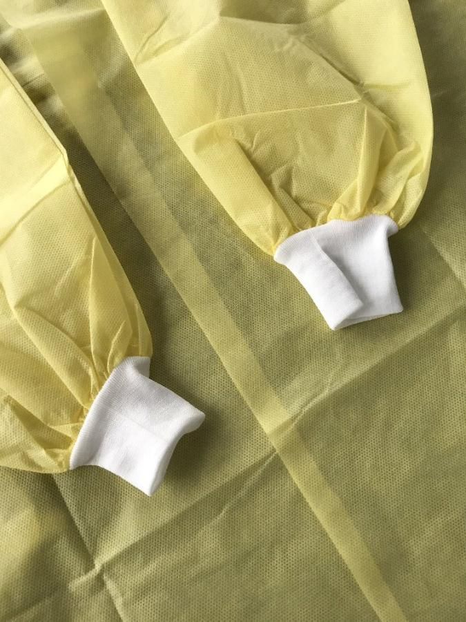 Disposable Popular Protective Clothing Design Surgical Gown Isolation Gown Nonwoven