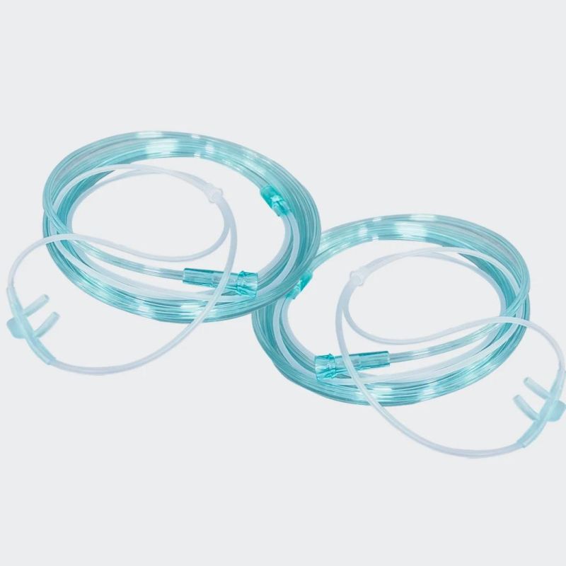 Nasal Etco2 Sampling Cannula Tube Colored Soft Nasal Oxygen Cannula/Tube for Patient