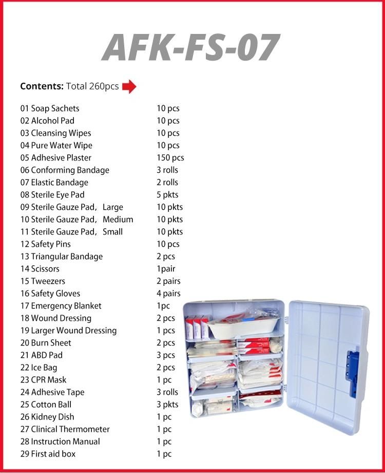 Emergency Survival Outdoor Camping and Travelling First Aid Kit Emergency