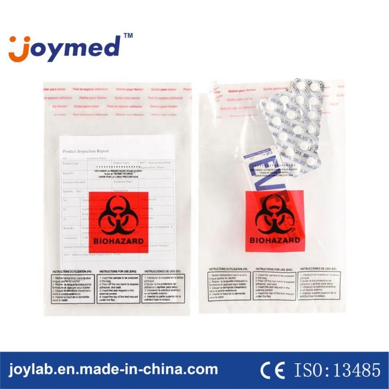 Clinical Waste Bags Lab Biohazard Bags Medical Incinerator Autoclave Biohazard Bags