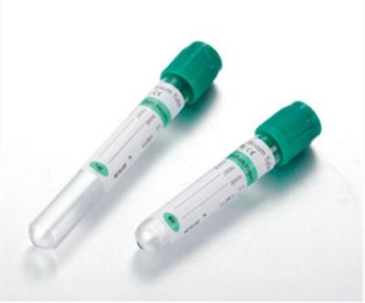 lithium Heparin Vacuum Blood Test Tube