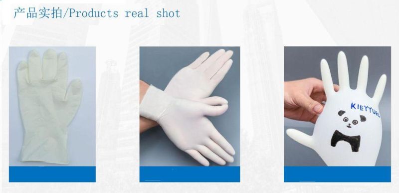 Medical Disposable Non Sterile Latex Examination Gloves