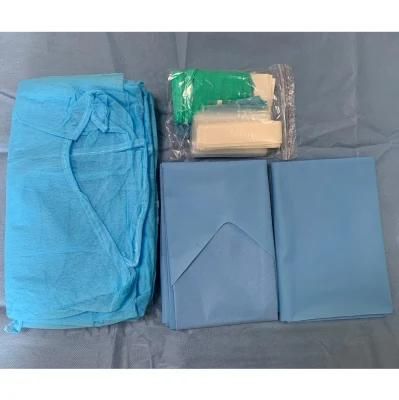 Disposable Dental Surgery Pack/Kits with Dental Drape