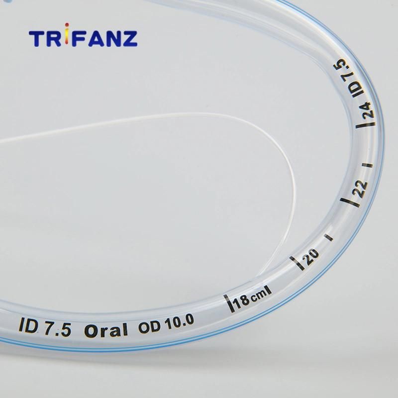 High Quality Medical Disposable Tracheostomy Tube with Cuff