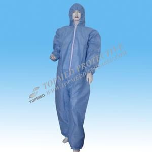 Disposable Nonwoven Coverall, Coverall Used in The Quarantined Areas