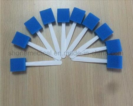 Dental Equipment Sticky Foam Pads Medical Sponge on a Stick