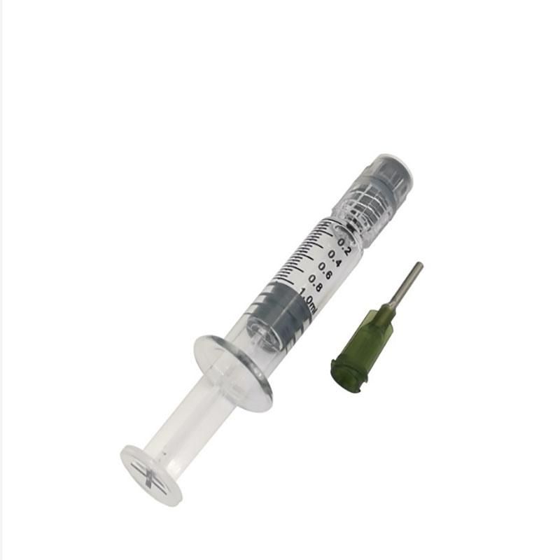 Disposable Plastic / Glass Luer Lock Syringe with Needle Syringe