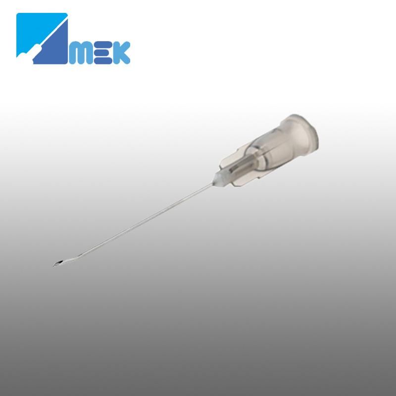 Straight Huber Needle with Disposable Hub