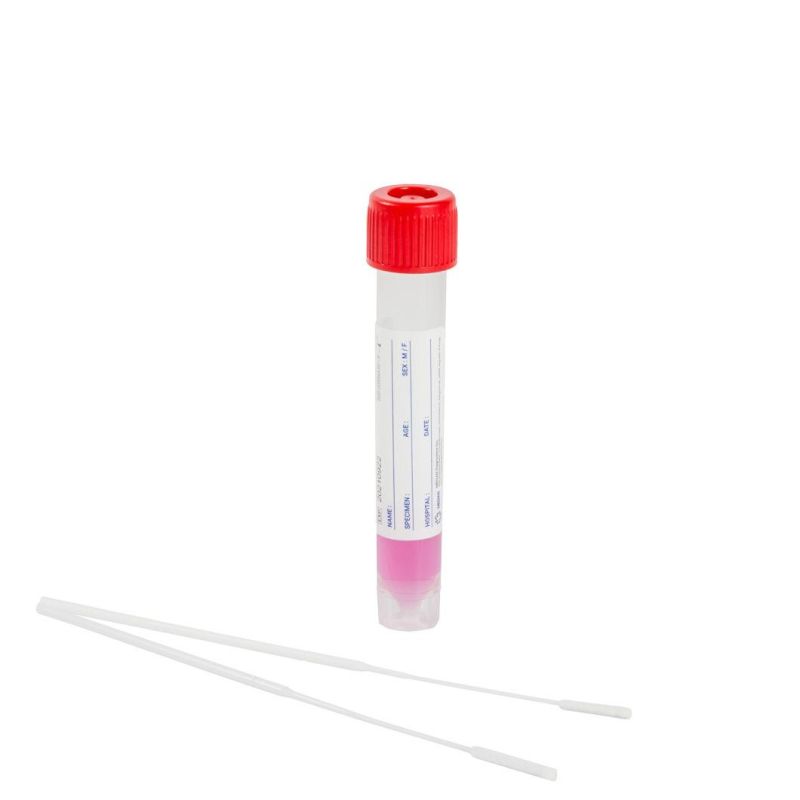 Specimen Transportaiton Tub Pet/PP Plastic Tub Virus Sampling Tube with Vtm