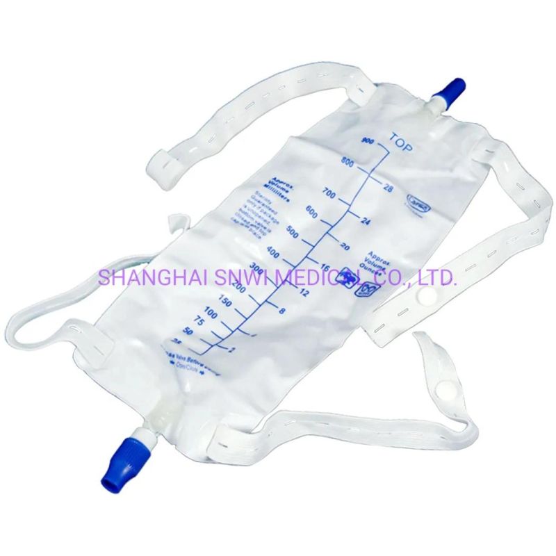 High Quality Medical Disposable Sterile Urinary Collection Bag/Urine Bag with Pull Push Valve