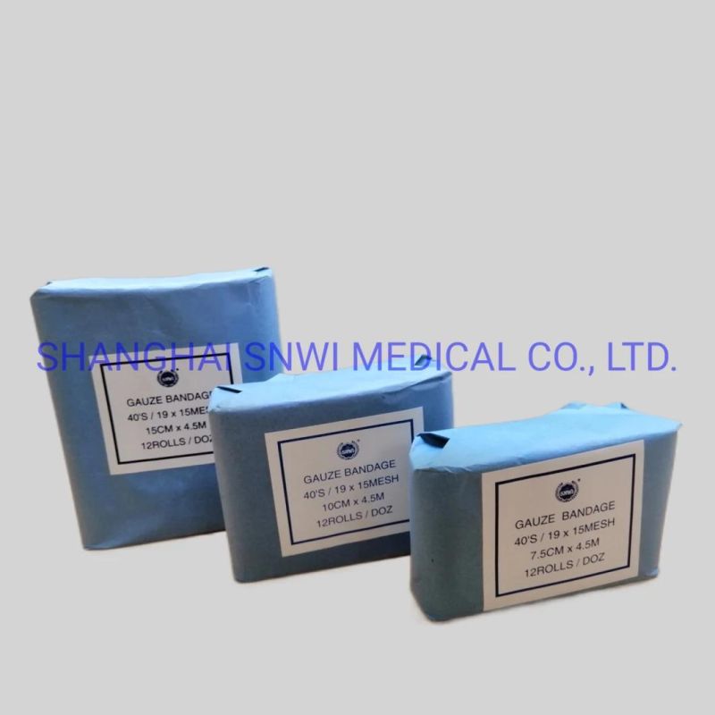 Absorbent Medical Gauze Bandage with Ce/ISO Certificate