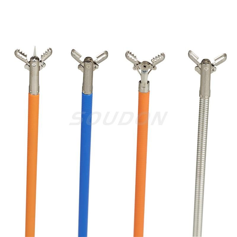 PE Coated Disposable Endoscopy Biopsy Forceps Oval Cup