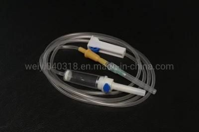 Disposable Medical Ordinary Infusion Set with Needle with CE Approval