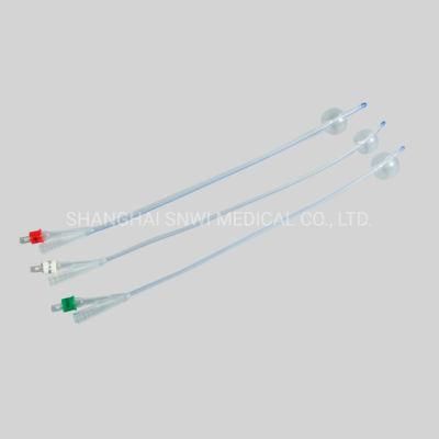 Medical Disposable 2/3 Way Silicone Foley Catheter Urinary Catheter Used in Hospital