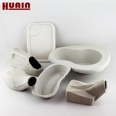 Disposable Molded Pulp Paper Wash Bowls &amp; Basins Urine Bottle