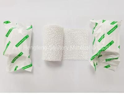 Hf F-1/ Medical Gypsum Splint Pain Relief Orthopedic Pop Plaster Cast Bandage 10cmx2.7m