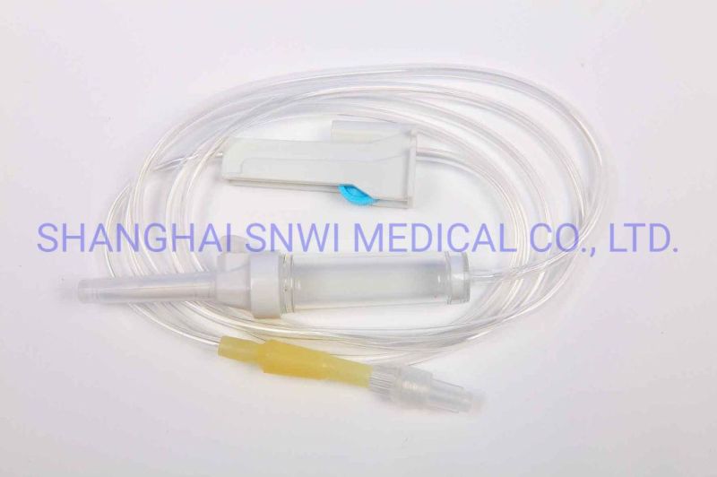 Hot Sale Disposable Medical Supply Infusion Set with Needle for Hospital Use