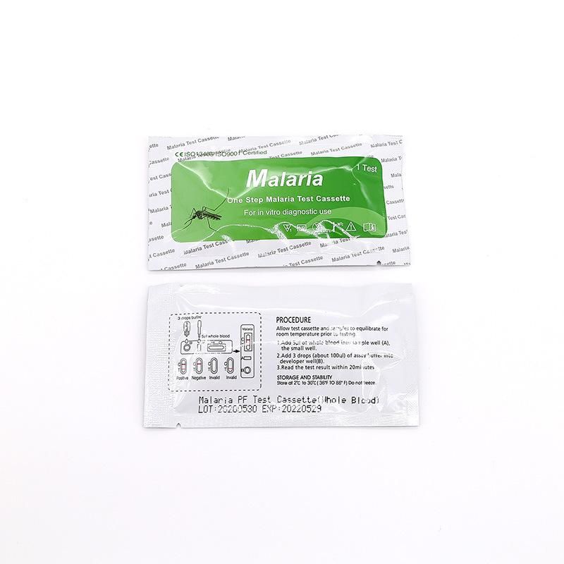 Medical Diagnostic Malaria Rapid Test Kit Cassette or Strip