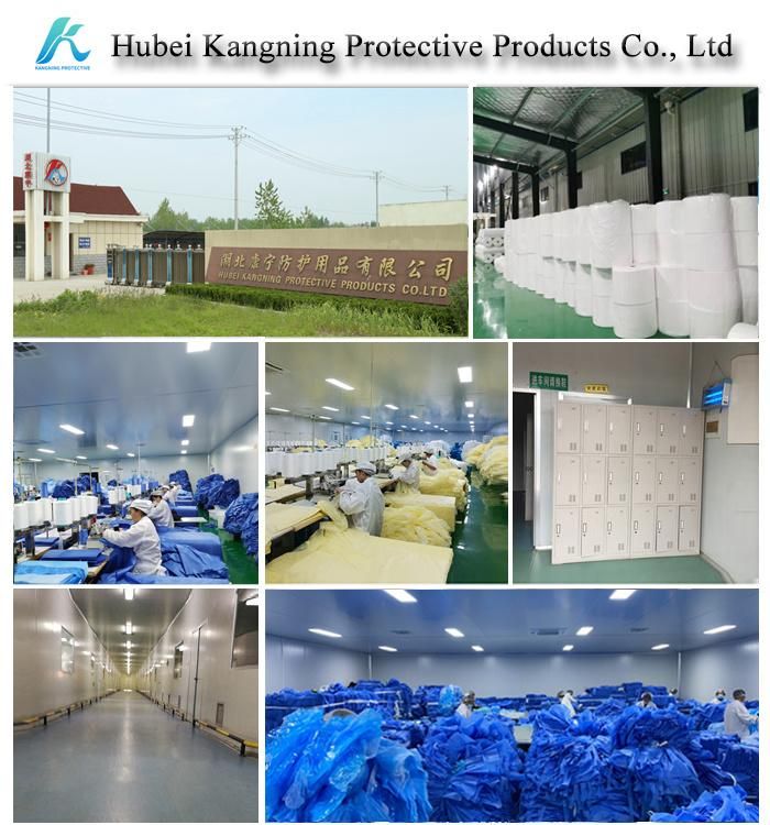 ISO 13485 Machine Made Anti-Slip Biodegradable Polypropylene SBPP Antistatic PP Non Woven Nonwoven Medical Surgical Hospital Anti Slip Shoe Foot Cover