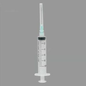 Hot Sale Medical Disposable Syringe with Needle 10ml Manufacturer