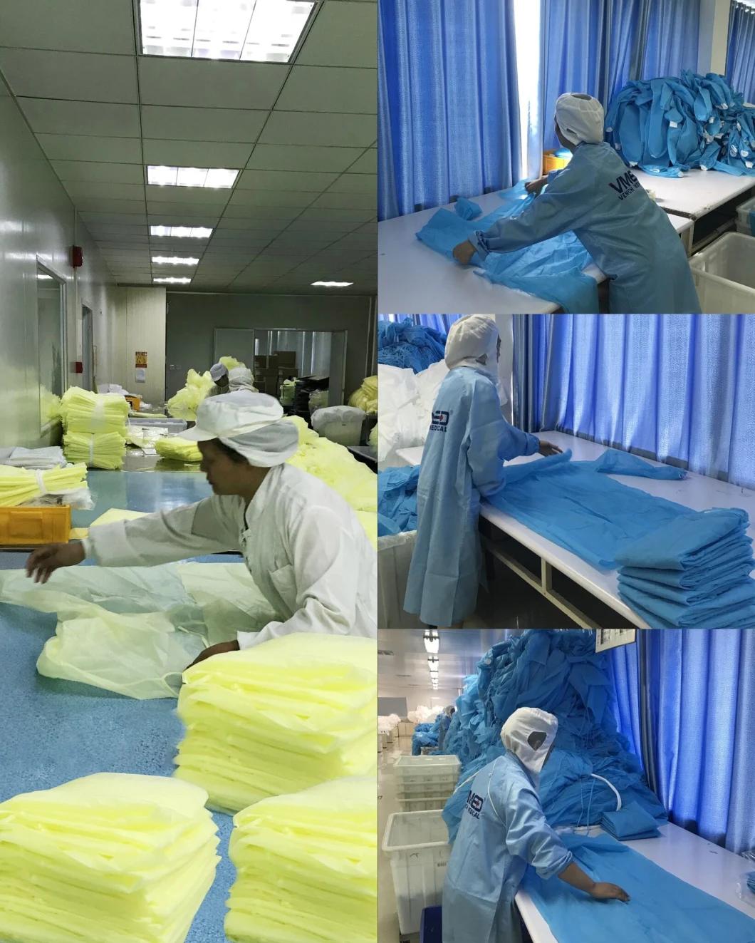 PVC Poncho, Disposable/Surgical/Dental/Hospital/Waterproof/Plastic PVC Poncho