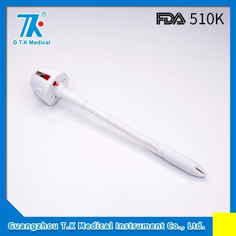 Disposable Laparoscopy Instruments Bladed Trocar with Fixation Cannula