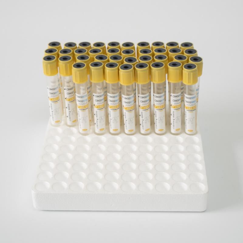 Gel Tube, with Clot Activator, Gel&Clot Activator Vacuum Blood Collection Tube, Yellow Cap