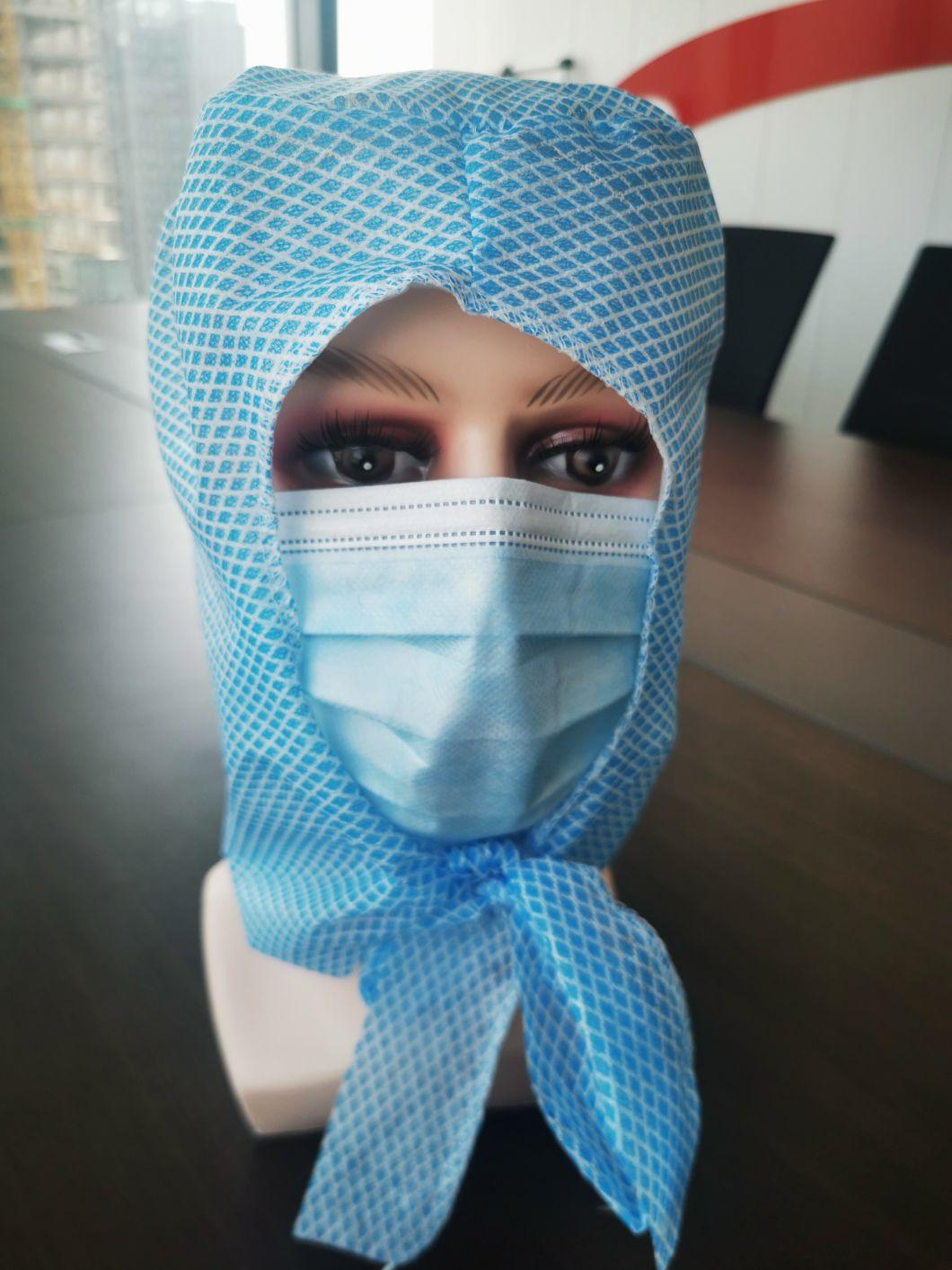 Disposable Nonwoven Balaclava Hood for Industrial