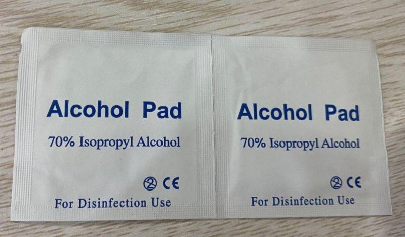 Medical Alcohol Prep Pad Alcohol Swab Aluminum Foil Packaging Paper