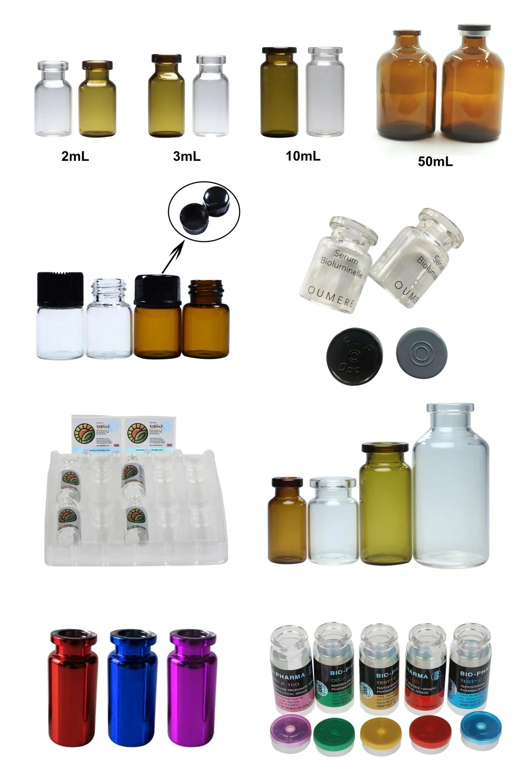 Hot Sale Clear Amber Vial 2ml 3ml 5ml 10ml 20ml Glass Oral Liquid Bottle Sale Direct From Factory