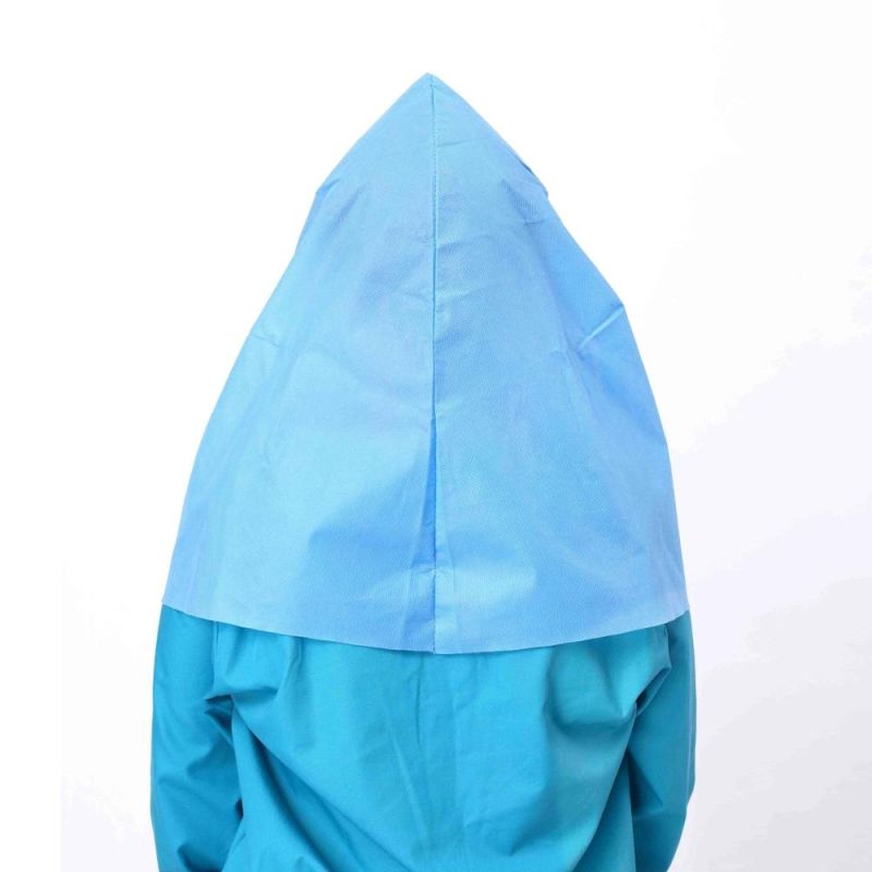 Disposable PP Non-Woven Hood, Head Cover with Face Mask