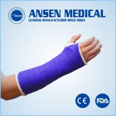 Waterproof Damp-Proof Fiberglass Adhesive Bandage for Bone Heal Printed Orthopedic Fiberglass Casting Tape