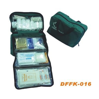 Green First Aid Kit Travel First Aid Bag