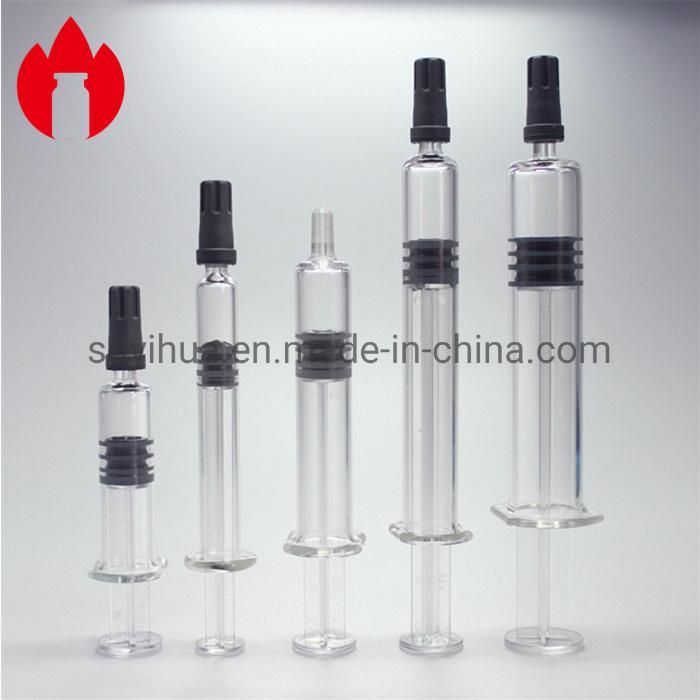 Dental Glass Syringe with or Without Needle for Injection