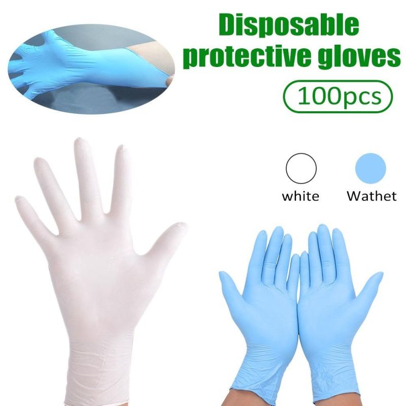 Rubber Powder Free Hospital Medical Grade Disposable Examination Surgical Sterile Latex Gloves