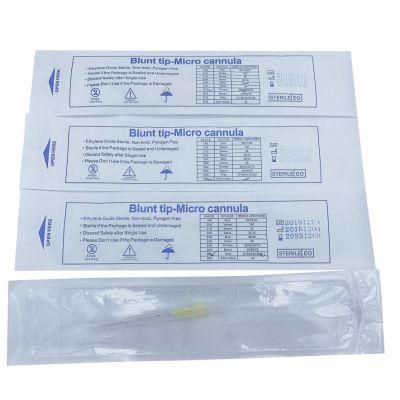 Factory Price Fine Micro Cannula for Hyaluronic Acid Injection