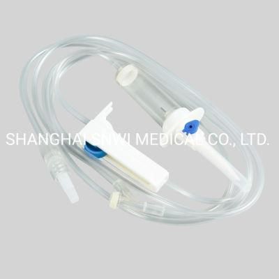 Medical Disposable Sterile IV Giving Infusion Set with Needle or Scalp Vein