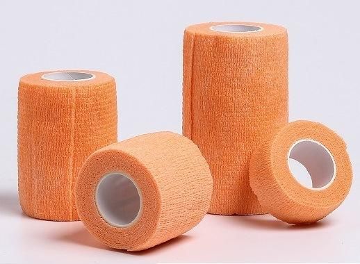 Self Elastic Adhesive Bandage Warpping Tape OEM Any Color