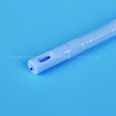 Blue Integrated Flat Balloon Silicone Urinary Catheter with Unibal Integral Balloon Technology Open Tipped Suprapubic Use 2 Way