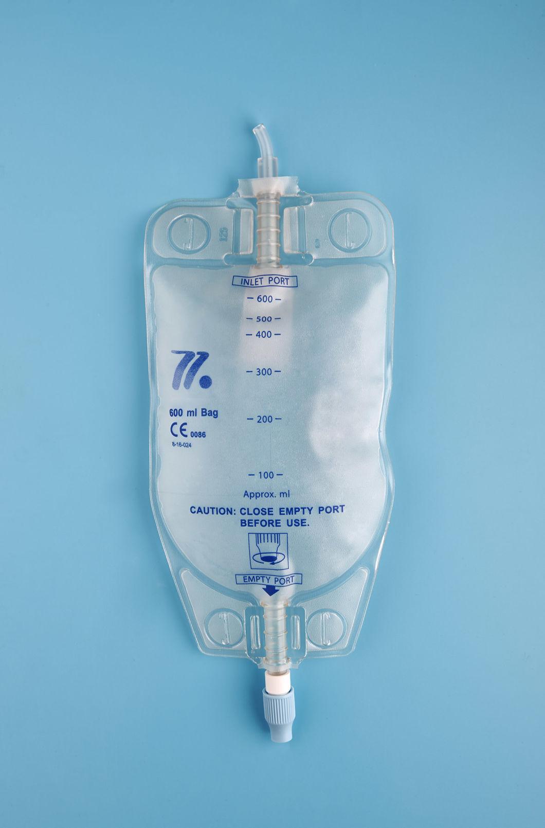 CE ISO Certificate Medical Grade PVC Sterile Urine Drainage Bag