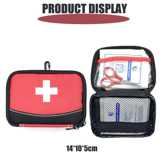 Oxford Red First Aid Kit Family Travel Versatile Portable