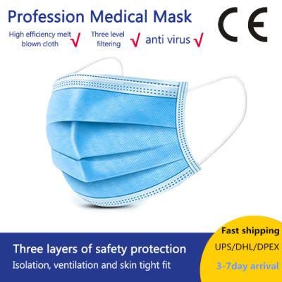 PP Non Woven Surgical Disposable Face Mask