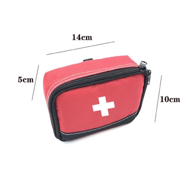 Oxford Red First Aid Kit Family Travel Versatile Portable