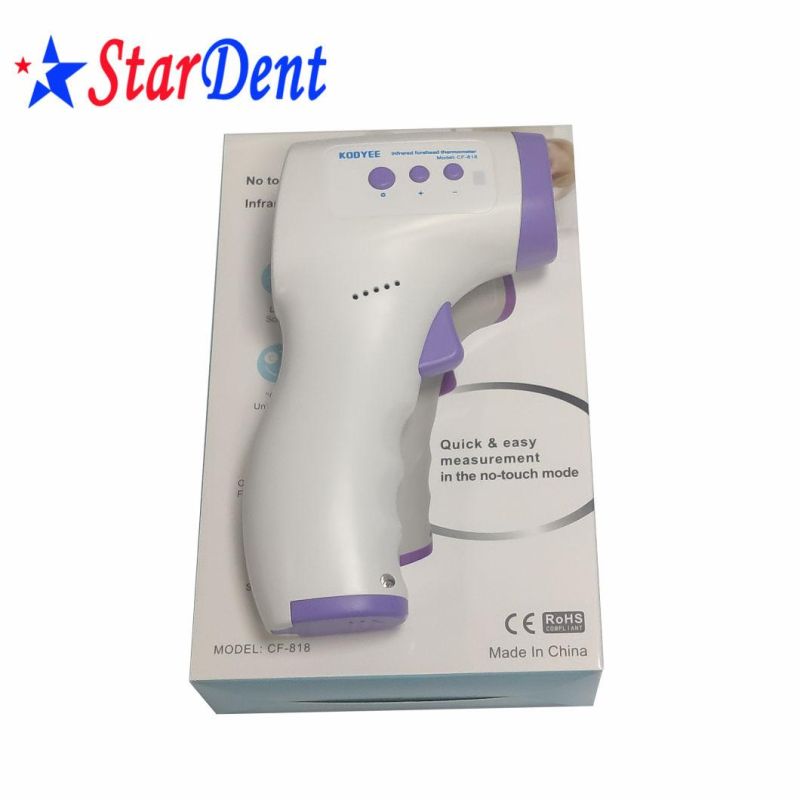 Medical Digital Non Contact Infrared Forehead Thermometer with Ce