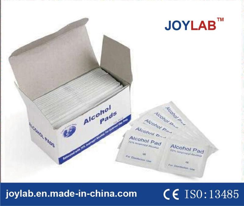 Medical Consumable High Quality Alcohol Pad Alcohol Swab, Ce Certificated