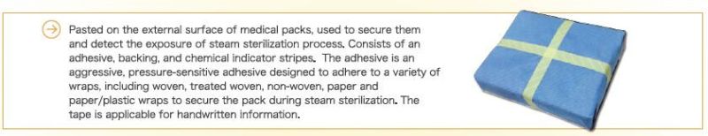 Jusha Dental Steam Sterilizer Label, Autoclave Indicator Tape, Sterilization Indication, PVC Tape