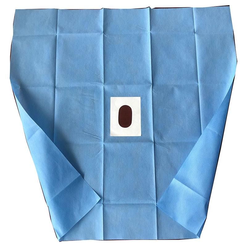 Hospital Surgical Non Woven Sterile Fenestrated Aperture Drape