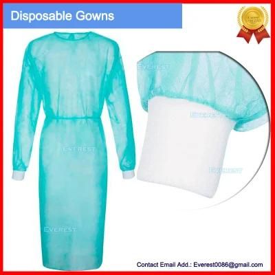 Surgical Isolation Gown with Knit Cuff