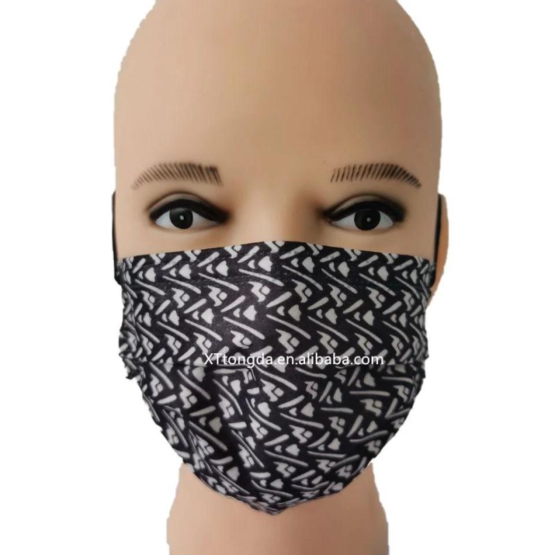 3 Ply PP Disposable Face Mask with Printing