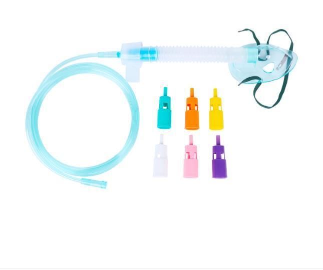 Disposable High Quality Medical Oxygen Concentration Adjustable Venturi Mask ISO13485 CE FDA